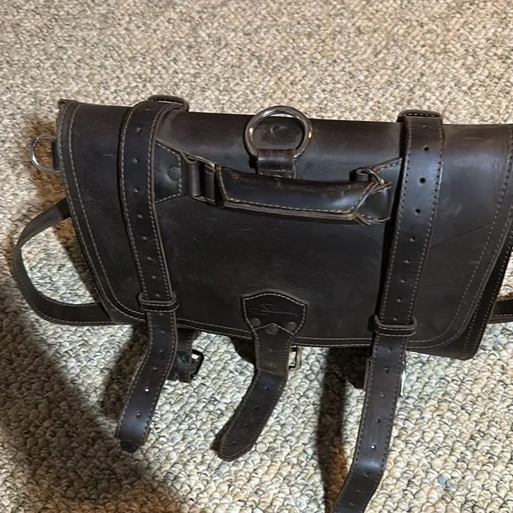 COPY - World Famous Saddleback large classic leather briefcase carry bag